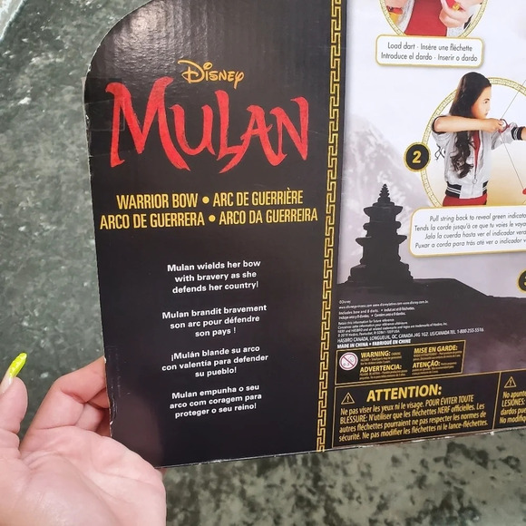 Disney Mulan Warrior Bow Toy - Picture 5 of 5